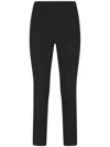 Peserico Logo-waistband Trousers In Blue