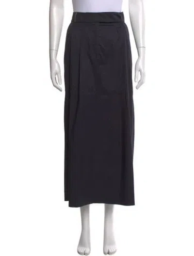 Pre-owned Peserico Long Skirt In Black