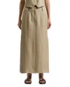 Peserico Long Skirt In Cappuccino