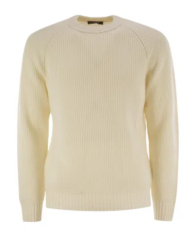 PESERICO PESERICO RIBBED CREW NECK KNITWEAR