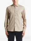 Peserico Button Front Shirt In Neutral