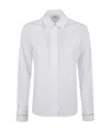Peserico Long-sleeved Blouse In White