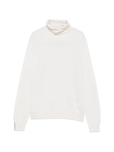 Peserico Long-sleeves Sweater In White