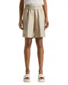 Peserico Loose Fit Shorts In Amber Beige