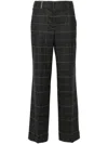 Peserico Wool And Cashmere Trousers In Grey