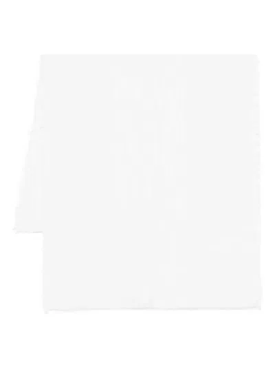 Peserico Lurex-detail Scarf In White