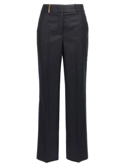 PESERICO PESERICO LUREX FLANNEL PANTS
