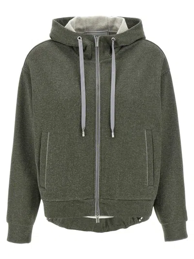 PESERICO PESERICO LUREX HOODIE