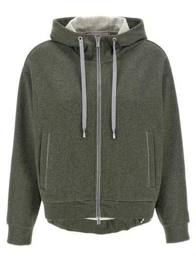PESERICO PESERICO LUREX HOODIE