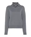 Peserico Lurex Sweater In Gray