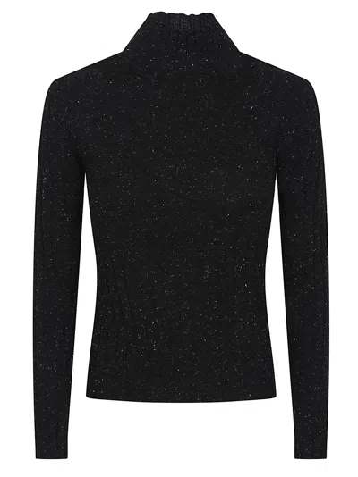 Peserico Maglia Donna In Tricot In Black