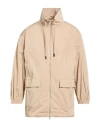 Peserico Man Jacket Sand Size 32 Polyester In Nude