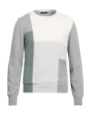 Peserico Man Sweater Light Grey Size 40 Virgin Wool, Silk, Cashmere