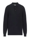 Peserico Man Sweater Midnight Blue Size 44 Virgin Wool
