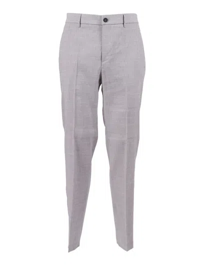 Peserico Man Trousers In Blue