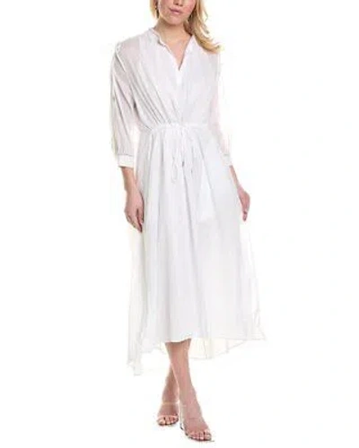 Pre-owned Peserico Maxi Dress Women's In White