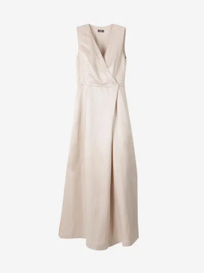 Peserico Maxi Linen Jumpsuit