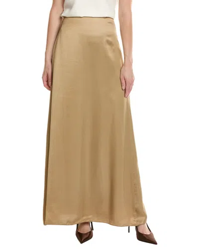 Peserico Maxi Skirt In Brown