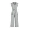PESERICO PESERICO MÉLANGE BELTED JUMPSUIT