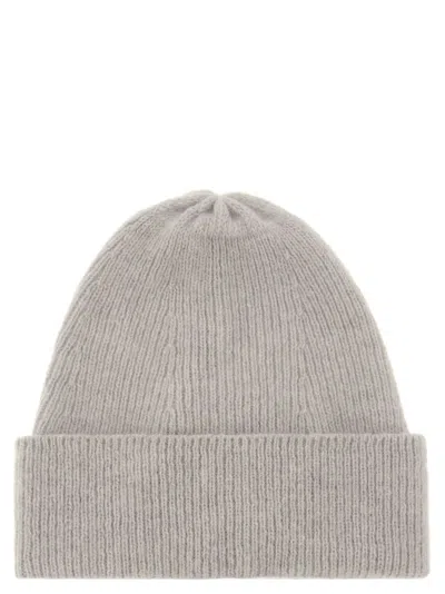 Peserico Men Virgin Wool And Alpaca Beanie In Multi