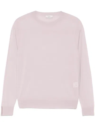 Peserico Merino-wool Top In Pink