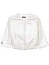 Peserico Metallic-effect Jacket In Neutrals
