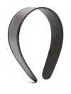 Peserico Metallic Headband In Brown