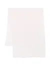 Peserico Metallic-threading Detailed Scarf In Pink