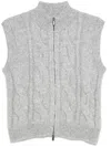 PESERICO MICRO-SEQUINS VEST