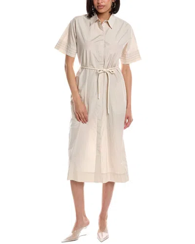 Peserico Midi Dress In White