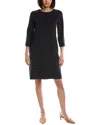 Peserico Midi Dress In Black