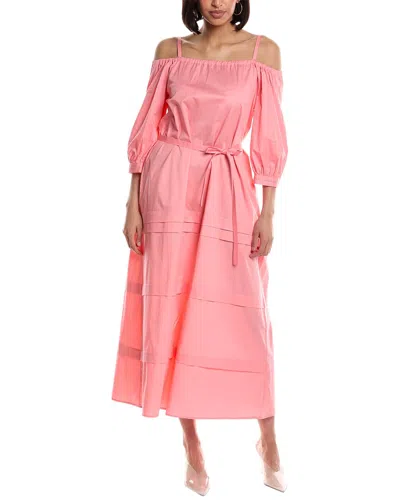 Peserico Midi Dress In Pink