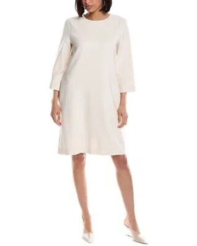 Pre-owned Peserico Midi Dress Women's In White
