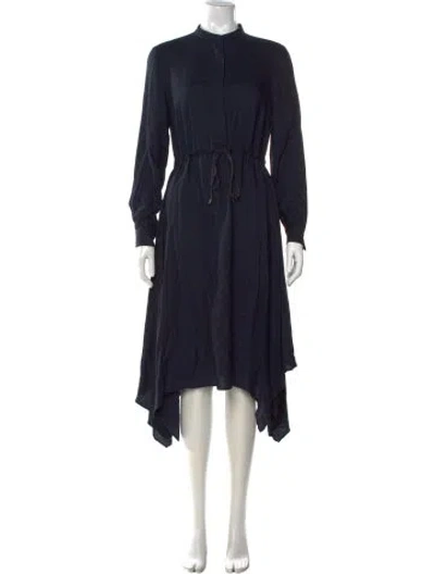 Pre-owned Peserico Midi Length Dress In Blue