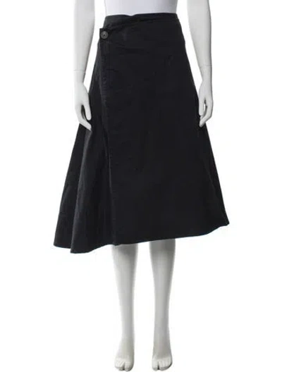 Pre-owned Peserico Midi Length Skirt In Gray