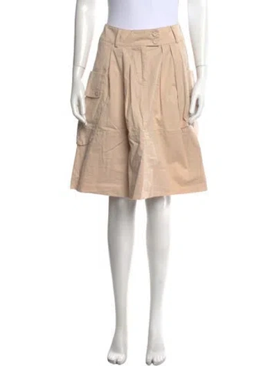 Pre-owned Peserico Midi Length Skirt In Neutrals