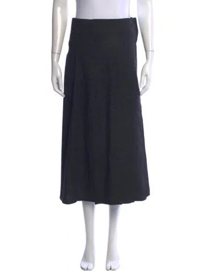 Pre-owned Peserico Midi Length Skirt W/ Tags In Blue