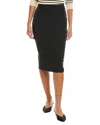 Peserico Midi Skirt In Black