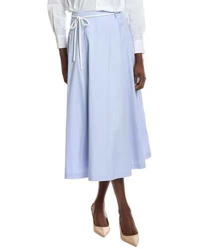 Peserico Midi Skirt In Blue