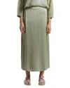 Peserico Midi Skirt In Eucalyptus