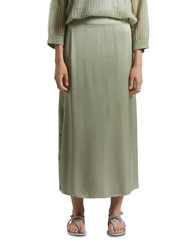 Peserico Midi Skirt In Eucalyptus