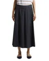 Shop Peserico Midi Skirt In Space Blue