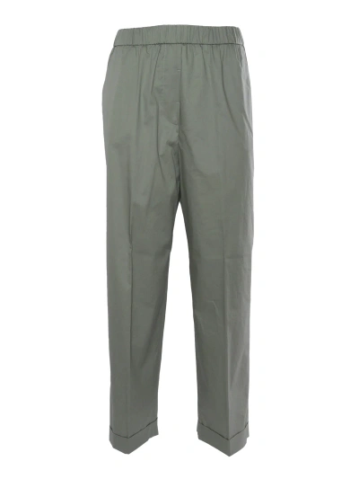 Peserico Military Green Trousers