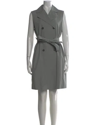 Pre-owned Peserico Mini Dress In Gray