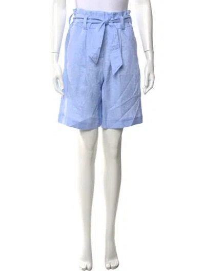 Pre-owned Peserico Mini Shorts In Blue