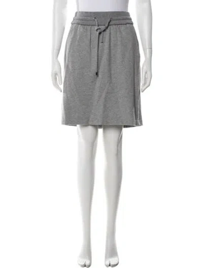 Pre-owned Peserico Mini Skirt In Grey