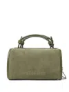Peserico Mini Suede Handbag In Green