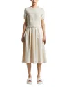 Peserico Neutral Suits & Dresses In Neutral