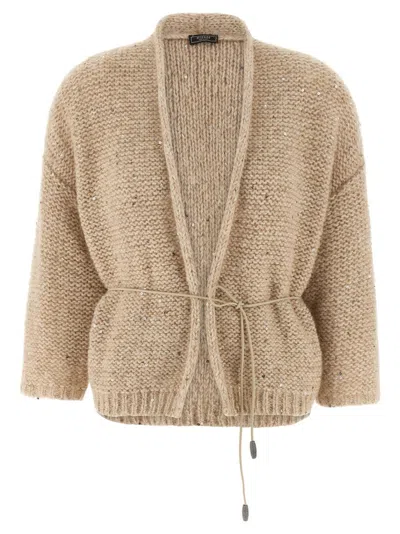 PESERICO MOULINÉ YARN CARDIGAN