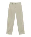 Peserico Straight Leg Trousers In Nude